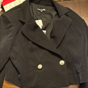 Fashion Nova Elegant Black Blazer and pants